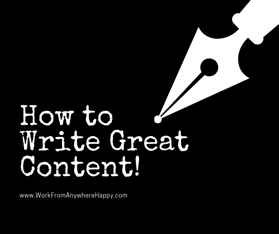 how to write great content for affiliate marketing