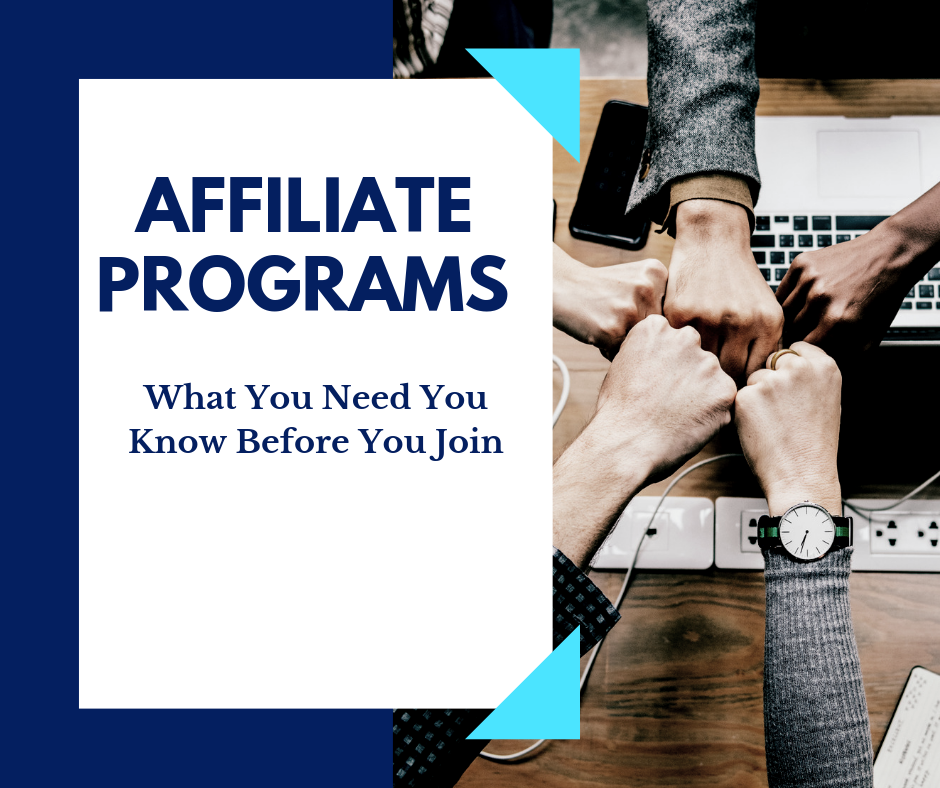 affiliate programs poster